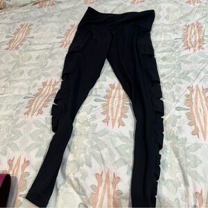 weird leggings from lululemon SZ 4